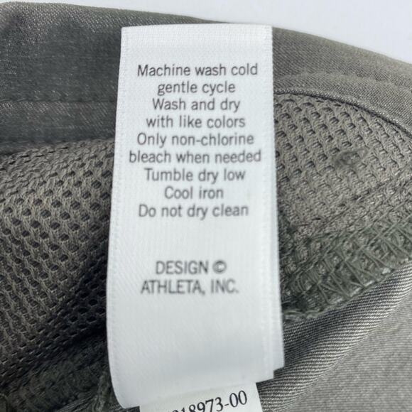 Athleta Skort 14P Take A Hike Dipper Womens Dusty Green Pockets Inner Shorts - Picture 12 of 12
